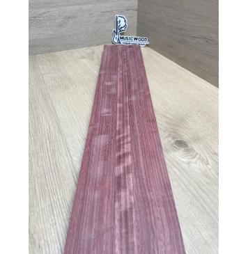 Амарант Волнистый заготовка грифа для электрогитары Радиал АА Волна А 26х(47-22-47)х740 мм -из 3х частей-9