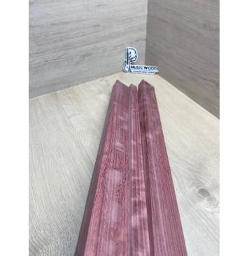 Амарант Волнистый заготовка грифа для электрогитары Радиал АА Волна А 26х(47-22-47)х740 мм -из 3х частей-7