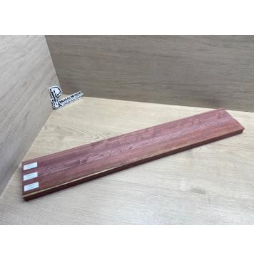 Амарант Волнистый заготовка грифа для электрогитары Радиал АА Волна А 26х(47-22-47)х740 мм -из 3х частей-12