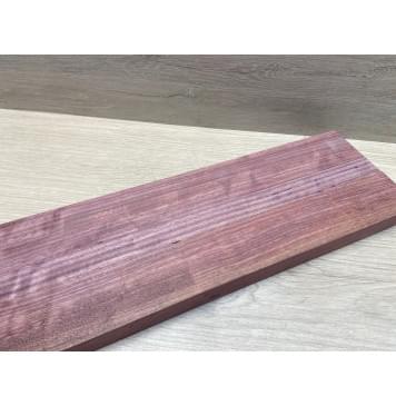 Амарант Волнистый заготовка грифа для электрогитары Радиал АА Волна А 26х(47-22-47)х740 мм -из 3х частей-14