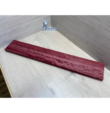 Амарант Волнистый заготовка грифа для электрогитары Радиал АА Волна А 26х(47-22-47)х740 мм -из 3х частей-18