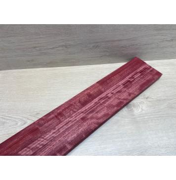 Амарант Волнистый заготовка грифа для электрогитары Радиал АА Волна А 26х(47-22-47)х740 мм -из 3х частей-19