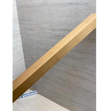 Клён Печёный 180гр/Клён Белый Явор, Волнистый заготовка для переклеенного грифа электрогитары Радиал АА Волна ААА 23х(45-28-45)х750 мм - из 3х частей-8