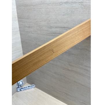 Клён Печёный 180гр/Клён Белый Явор, Волнистый заготовка для переклеенного грифа электрогитары Радиал АА Волна ААА 23х(45-28-45)х750 мм - из 3х частей-9