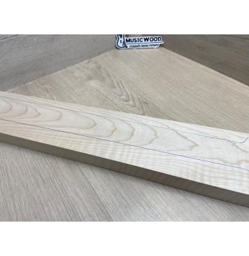 Клён Белый Явор, Волнистый заготовка грифа для электрогитары Тангент ААА Волна ААА 30х97х790 мм-4