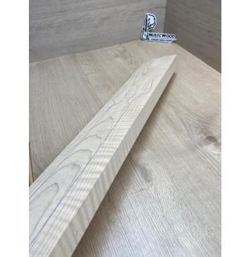 Клён Белый Явор, Волнистый заготовка грифа для электрогитары Тангент ААА Волна ААА 30х97х790 мм-6