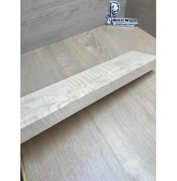 Клён Белый Явор, Волнистый заготовка грифа для электрогитары Тангент ААА Волна ААА 30х97х790 мм-9