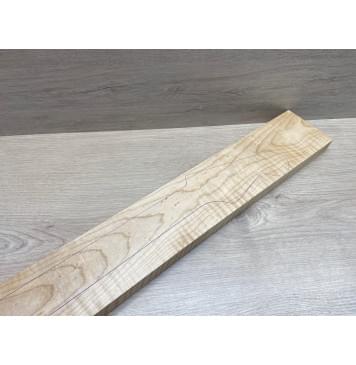 Клён Белый Явор, Волнистый заготовка грифа для электрогитары Тангент ААА Волна ААА 30х97х790 мм-0