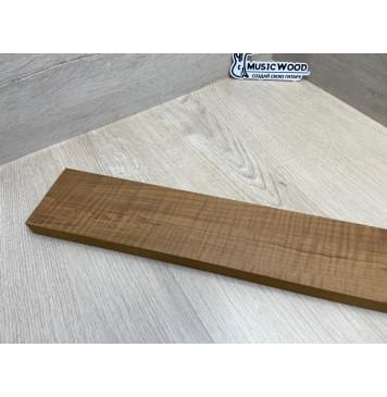 Клён Волнистый Печёный 180гр заготовка грифа для Безголовой гитары Радиал А Волна ААА 21х87-77х560 мм-5