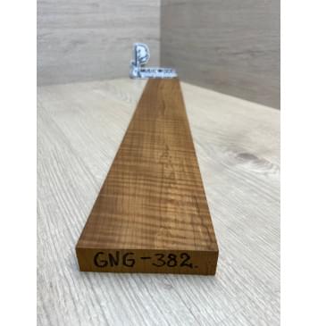 Клён Волнистый Печёный 180гр заготовка грифа для Безголовой гитары Радиал А Волна ААА 21х87-77х560 мм-3