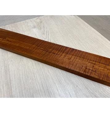 Клён Волнистый Печёный 180гр заготовка грифа для Безголовой гитары Радиал А Волна ААА 21х87-77х560 мм-11