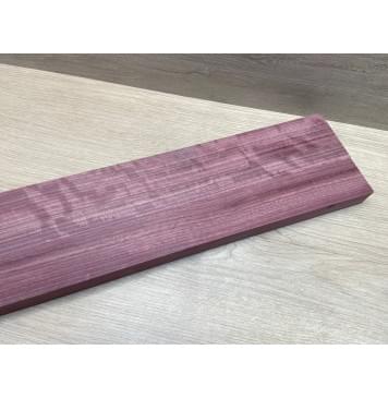 Амарант Волнистый заготовка грифа для электрогитары Радиал ААА Волна АА 26.4х(47-22.5-47)х740 мм -из 3х частей-3