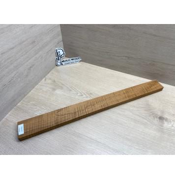 Клён Волнистый Печёный 180гр заготовка грифа для Безголовой гитары Радиал А Волна ААА 21х62-52х595 мм-8