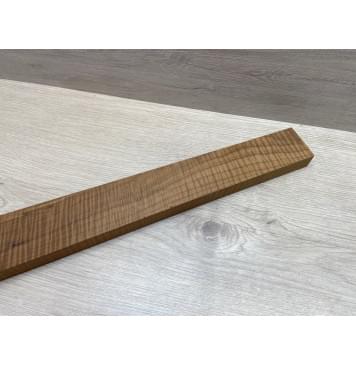 Клён Волнистый Печёный 180гр заготовка грифа для Безголовой гитары Смешанный АА Волна ААА 23.5х74-53х645 мм-4