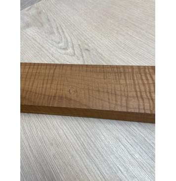 Клён Волнистый Печёный 180гр заготовка грифа для Безголовой гитары Смешанный АА Волна ААА 23.5х74-53х645 мм-8