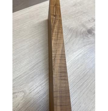 Клён Волнистый Печёный 180гр заготовка грифа для Безголовой гитары Смешанный АА Волна ААА 23.5х74-53х645 мм-7