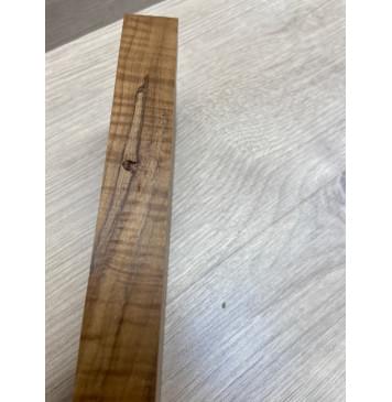 Клён Волнистый Печёный 180гр заготовка грифа для Безголовой гитары Смешанный АА Волна ААА 23.5х74-53х645 мм-6