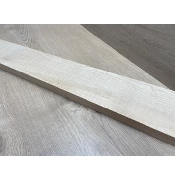 Клён Белый Явор, Волнистый заготовка грифа для электрогитары Смешанный ААА Волна ААА 29.5х102-75х790 мм-10