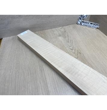 Клён Белый Явор, Волнистый заготовка грифа для электрогитары Смешанный ААА Волна ААА 29.5х102-75х790 мм-11