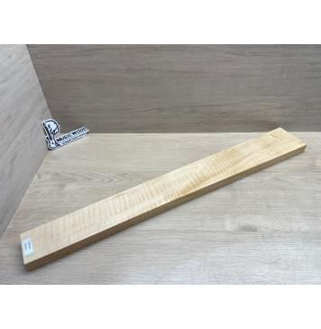 Клён Белый Явор, Волнистый заготовка грифа для электрогитары Смешанный ААА Волна ААА 29.5х102-75х790 мм-12