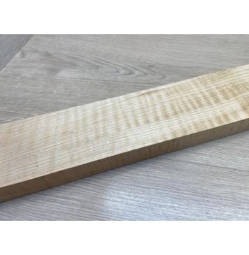 Клён Белый Явор, Волнистый заготовка грифа для электрогитары Смешанный ААА Волна ААА 29.5х102-75х790 мм-16