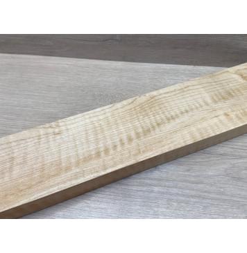 Клён Белый Явор, Волнистый заготовка грифа для электрогитары Смешанный ААА Волна ААА 29.5х102-75х790 мм-13