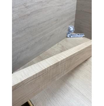 Клён Белый Явор, Волнистый заготовка грифа для электрогитары Смешанный ААА Волна ААА 29х102-80х740 мм-7