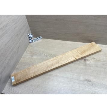 Клён Белый Явор, Волнистый заготовка грифа для электрогитары Смешанный ААА Волна ААА 29х102-80х740 мм-15