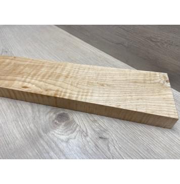 Клён Белый Явор, Волнистый заготовка грифа для электрогитары Смешанный ААА Волна ААА 29х102-80х740 мм-19