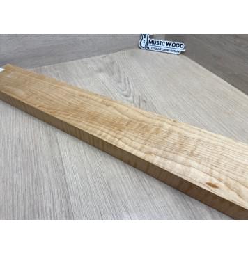 Клён Белый Явор, Волнистый заготовка грифа для электрогитары Смешанный ААА Волна ААА 29х102-80х740 мм-17