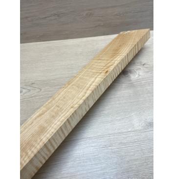 Клён Белый Явор, Волнистый заготовка грифа для электрогитары Смешанный ААА Волна ААА 29х102-80х740 мм-18