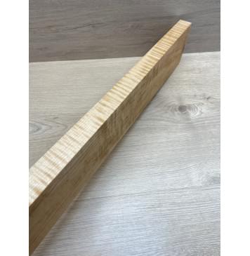 Клён Белый Явор, Волнистый заготовка грифа для электрогитары Смешанный ААА Волна ААА 29х102-80х740 мм-14