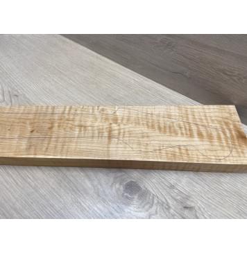 Клён Белый Явор, Волнистый заготовка грифа для электрогитары Смешанный ААА Волна ААА 29х102-80х740 мм-21