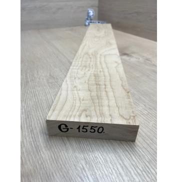 Клён Белый Явор, Волнистый заготовка грифа для электрогитары Тангент ААА Волна ААА 28.5х112х740 мм-6