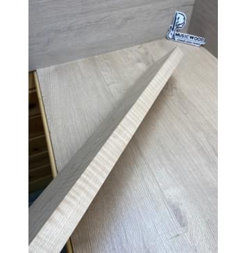 Клён Белый Явор, Волнистый заготовка грифа для электрогитары Тангент ААА Волна ААА 28.5х112х740 мм-9