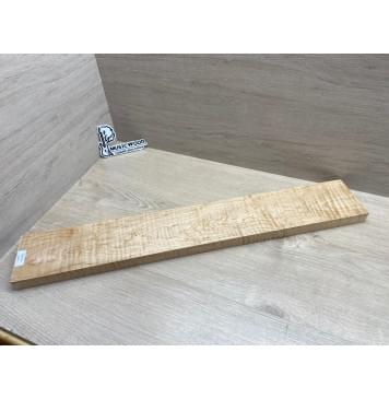 Клён Белый Явор, Волнистый заготовка грифа для электрогитары Тангент ААА Волна ААА 28.5х112х740 мм-22