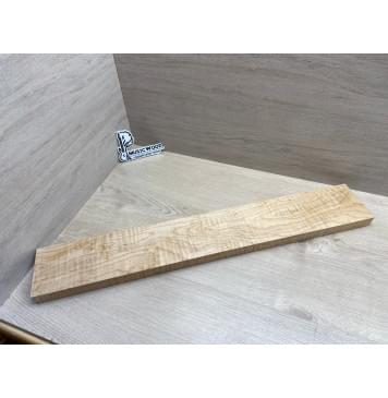 Клён Белый Явор, Волнистый заготовка грифа для электрогитары Тангент ААА Волна ААА 28.5х112х740 мм-0