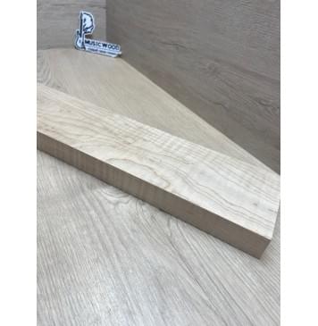 Клён Белый Явор, Волнистый заготовка грифа для электрогитары Тангент ААА Волна ААА 29.5х104-98х730 мм-2