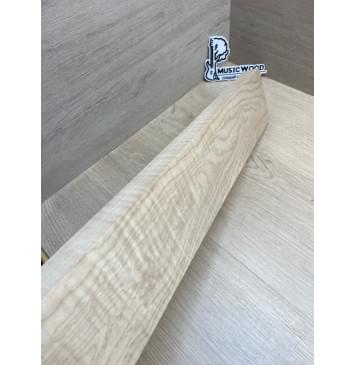 Клён Белый Явор, Волнистый заготовка грифа для электрогитары Тангент ААА Волна ААА 29.5х104-98х730 мм-17