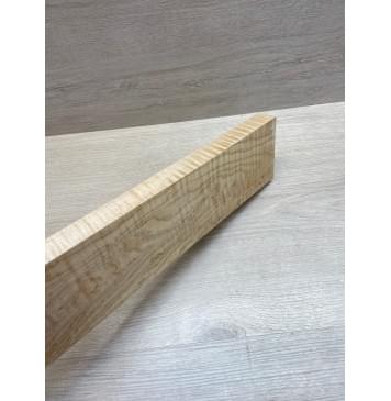 Клён Белый Явор, Волнистый заготовка грифа для электрогитары Тангент ААА Волна ААА 29.5х104-98х730 мм-23