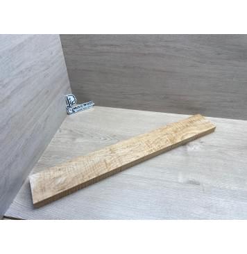 Клён Белый Явор, Волнистый заготовка грифа для электрогитары Тангент ААА Волна ААА 29.5х104-98х730 мм-27