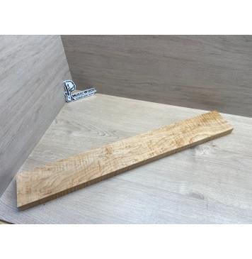 Клён Белый Явор, Волнистый заготовка грифа для электрогитары Тангент ААА Волна ААА 29.5х104-98х730 мм-0