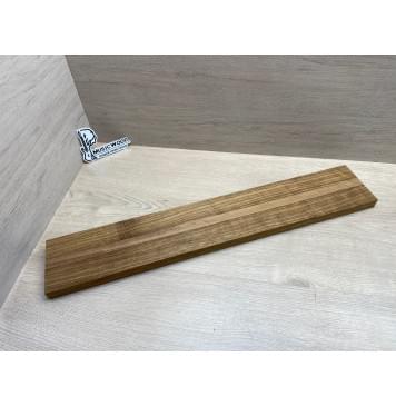 Корина (Лимба-Офрам) Печёная 180гр/Овенгкол заготовка для переклеенного грифа электрогитары Радиал АА 25.5х(50-19-50)х720 мм - из 3х частей-0