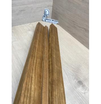 Корина (Лимба-Офрам) Печёная 180гр/Овенгкол заготовка для переклеенного грифа электрогитары Радиал АА 25.5х(50-19-50)х720 мм - из 3х частей-5