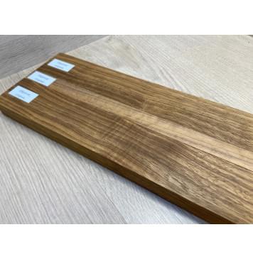 Корина (Лимба-Офрам) Печёная 180гр/Овенгкол заготовка для переклеенного грифа электрогитары Радиал АА 25.5х(50-19-50)х720 мм - из 3х частей-10