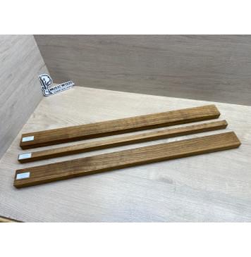 Корина (Лимба-Офрам) Печёная 180гр/Овенгкол заготовка для переклеенного грифа электрогитары Радиал АА 25.5х(50-19-50)х720 мм - из 3х частей-8