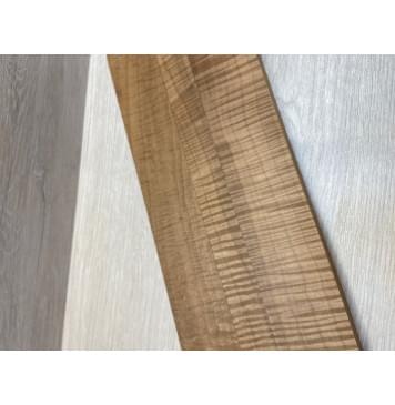 Клён Волнистый Печёный 180гр заготовка грифа для Безголовой гитары Радиал А Волна ААА 25х(49-25.5-49)х637 мм - из 3х частей (присутствуют сучки)-6