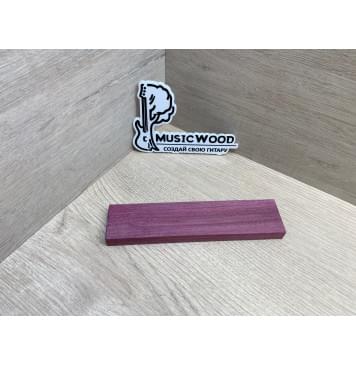 Амарант заготовка для бриджа акустической гитары Радиал АА 13х40х175 мм-0