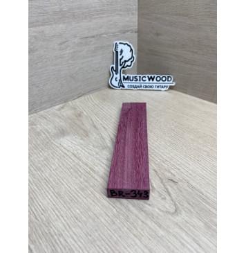 Амарант заготовка для бриджа акустической гитары Радиал АА 13х40х175 мм-4