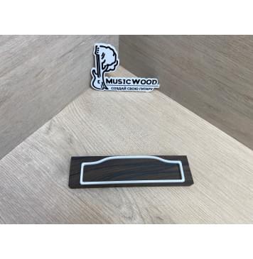 Зирикот заготовка для бриджа акустической гитары Смешанный ААА 18х44х180 мм-1